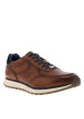 Thumbnail Sneakers cognac à talon plat avec le logo en relief sous la semelle - Image 3