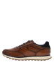 Thumbnail Sneakers cognac à talon plat avec le logo en relief sous la semelle - Image 2