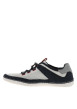 Thumbnail Sneakers blanches en mesh sur le pourtour avec des lacets élastiqués - Image 2