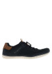 Thumbnail Sneakers bleu marine en mesh sur le pourtour avec des lacets élastiqués