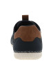 Thumbnail Sneakers bleu marine en mesh sur le pourtour avec des lacets élastiqués - Image 6