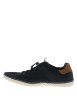 Thumbnail Sneakers bleu marine en mesh sur le pourtour avec des lacets élastiqués - Image 2