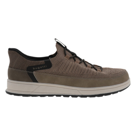 Sneakers cognac avec le nom de la marque sur le...