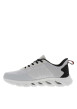 Thumbnail Sneakers blanches avec un talon plat et un logo embossé sur le côté - Image 2
