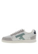 Thumbnail Tennis en cuir multicolores avec un talon plat et un logo embossé au talon - Image 2
