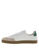 Thumbnail Tennis Lumbo en cuir blanches avec un patch de la marque sur la languette - Image 2