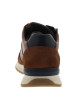 Thumbnail Baskets running en cuir tan à talon plat avec des lacets et un et zip latéral - Image 6