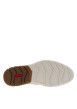 Thumbnail Sneakers en cuir noisette à talon plat avec des lacets et un zip latéral - Image 5