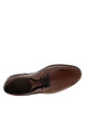 Thumbnail Derbies en cuir cognac à talon décroché bas avec des lacets ronds - Image 4