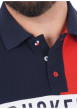 Thumbnail Polo en coton biologique marine uni pourvu d'un col boutonné - Image 5