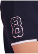 Thumbnail Polo en coton marine uni pourvu d'une coupe droite et d'un col boutonné - Image 5