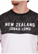 Thumbnail T-shirt en coton blanc uni pourvu d'un col rond et d'une coupe droite - Image 4