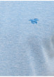 Thumbnail Polo en coton bleu uni pourvu d'un col boutonné et d'une coupe droite - Image 2