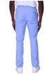 Thumbnail Pantalon chino en coton bleu ciel uni avec une coupe ajustée - Image 2