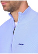 Thumbnail Pull en coton biologique bleu ciel uni avec une coupe droite - Image 3