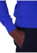 Thumbnail Pull en coton biologique bleu uni avec une coupe droite et un col rond - Image 4