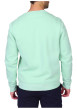 Thumbnail Sweat vert d'eau uni avec une coupe droite et un col rond - Image 2
