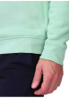 Thumbnail Sweat vert d'eau uni avec une coupe droite et un col rond - Image 4