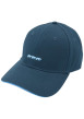 Thumbnail Casquette en coton biologique marine unie avec fermeture strapback