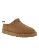Thumbnail Mules naturelles en cuir avec un talon plat et fermeture à slip-on - Image 3