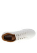 Thumbnail Tennis blanches à talon plat avec des lacets et logo embossé - Image 4