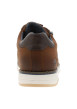 Thumbnail Baskets cognac à talon plat avec lacets et zip latéral décoratif - Image 6