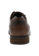 Thumbnail Derbies marron à talon décroché bas avec des lacets et un zip latéral - Image 6