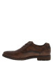Thumbnail Derbies marron à talon décroché bas avec des lacets et un zip latéral - Image 2