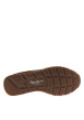 Thumbnail Baskets running Brit Must M en cuir kaki à talon plat avec des lacets - Image 5
