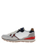 Thumbnail Baskets running en cuir blanches avec un talon plat et des lacets - Image 2