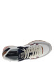 Thumbnail Baskets running en cuir blanches avec un talon plat et des lacets - Image 4