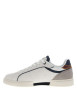 Thumbnail Tennis Clay Class M en cuir blanches à talon plat avec des lacets - Image 2