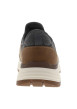 Thumbnail Sneakers taupe à talon plat et à slip-on avec des lacets décoratifs - Image 6