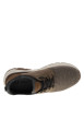 Thumbnail Sneakers taupe à talon plat et à slip-on avec des lacets décoratifs - Image 4