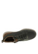 Thumbnail Sneakers kaki à talon plat avec des lacets et un zip latéral - Image 4
