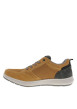 Thumbnail Sneakers jaune à talon plat avec des lacets et un zip latéral - Image 2
