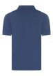 Thumbnail Polo en coton indigo uni pourvu d'une coupe droite et d'un col boutonné - Image 2