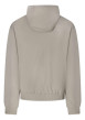 Thumbnail Blouson beige à coupe ajustée pourvu d'un col à capuche avec cordon de serrage - Image 2