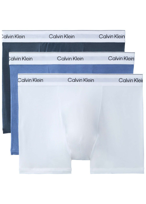 Lot de 3 boxers en coton multicolores pourvus d'une ceinture élastiquée
