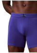 Thumbnail Lot de 3 boxers longs en coton bleus pourvus d'une ceinture élastiquée - Image 4