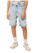 Thumbnail Short en coton mélangé stone uni pourvu de multiples poches