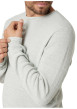 Thumbnail Pull en coton tilleul uni pourvu d'une coupe droite et d'un col rond - Image 4