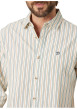 Thumbnail Chemise en coton blanche à rayures pourvue d'un col français - Image 4