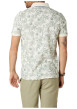 Thumbnail Polo en coton écru tropical pourvu d'une coupe droite et d'un col boutonné - Image 2