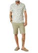 Thumbnail Polo en coton écru tropical pourvu d'une coupe droite et d'un col boutonné - Image 3