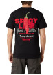 Thumbnail T-shirt en coton noir uni pourvu d'une coupe droite et d'un col rond - Image 2