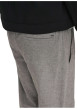 Thumbnail Pantalon en coton et lin mélangé taupe uni pourvu d'une coupe loose - Image 5