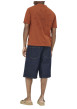 Thumbnail Chemise brique unie pourvue de manches courtes et d'une coupe droite - Image 4