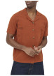 Thumbnail Chemise brique unie pourvue de manches courtes et d'une coupe droite - Image 6