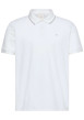 Thumbnail Polo en coton blanc à coupe droite pourvu d'un col à revers boutonné